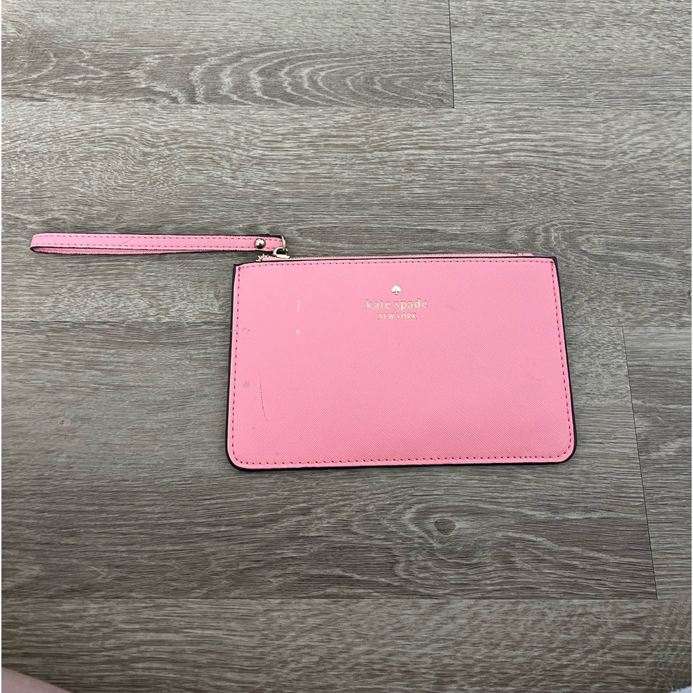 USED KATE SPADE !!! Pink wristlet !!!